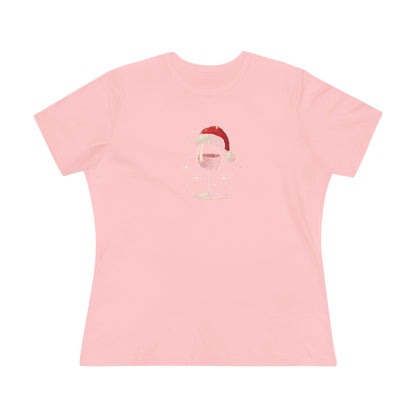 Wine & Christmas Cheer- Women's Softstyle Tee - Whippie's