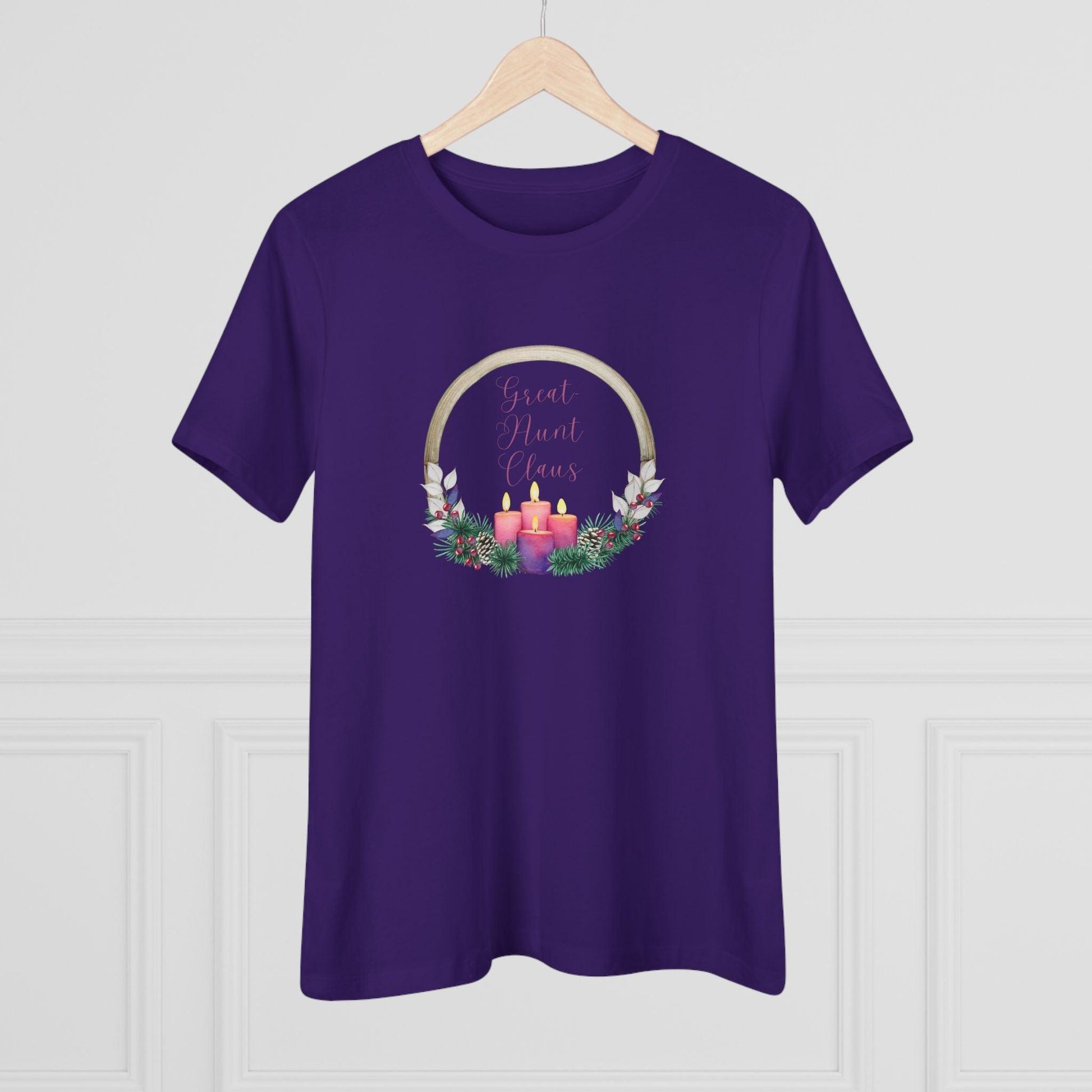 Great Aunt Claus - Christmas Cheer! 🤶🎄 Women's Softstyle Tee - Whippie's