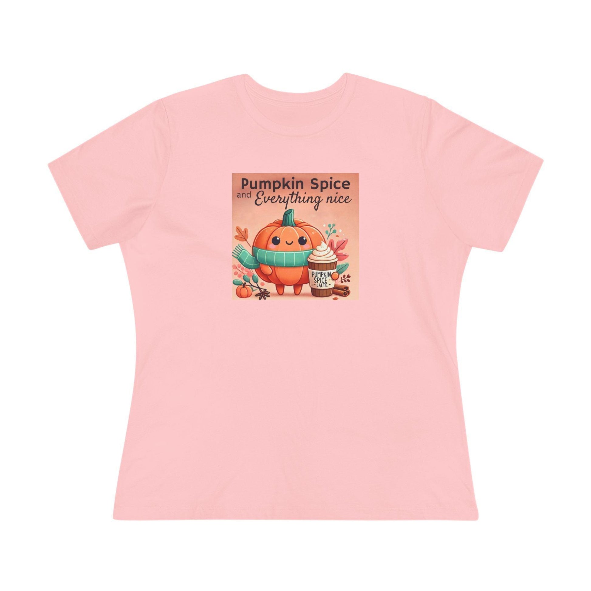 Cute Pumpkin: Pumpkin Spice and Everything Nice - Women's Softstyle Tee - Whippie's