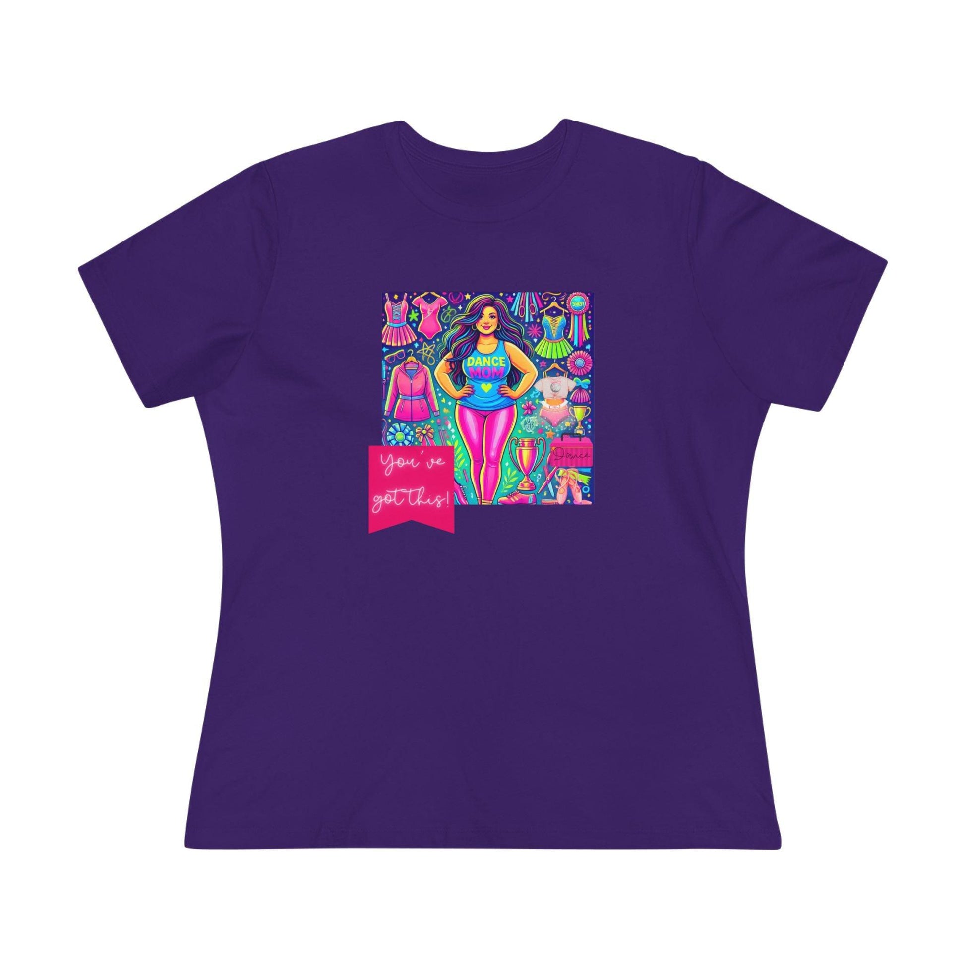You've Got This! Dance Mom (Curvy Mom) - A Spark ling Performance ⭐️- Women's Softstyle Tee - Whippie's