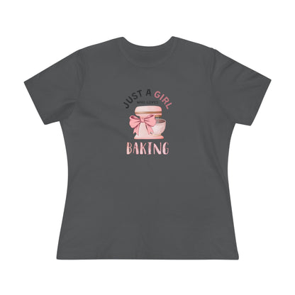 Just a Girl Who Loves... Graphic Women's Tee | Choose Your Passion 💖 - Personalizable - Whippie's