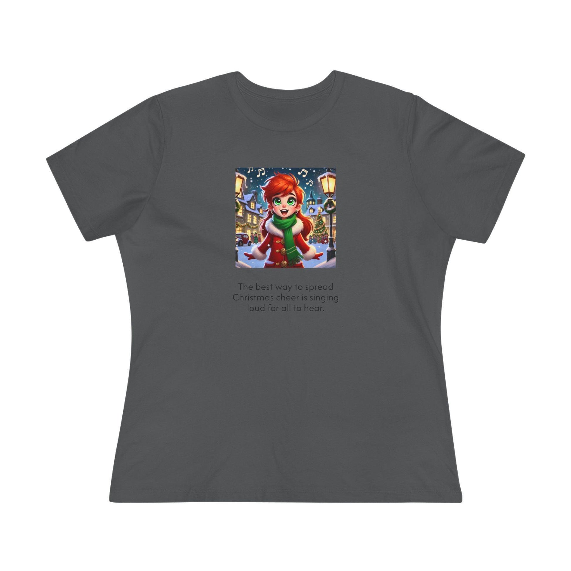 Caroler - Christmas Cheer - RHB Girl - Women's Tee - Whippie's