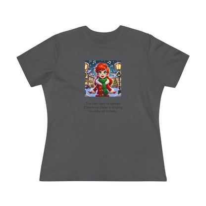 Caroler - Christmas Cheer - RHB Girl - Women's Tee - Whippie's