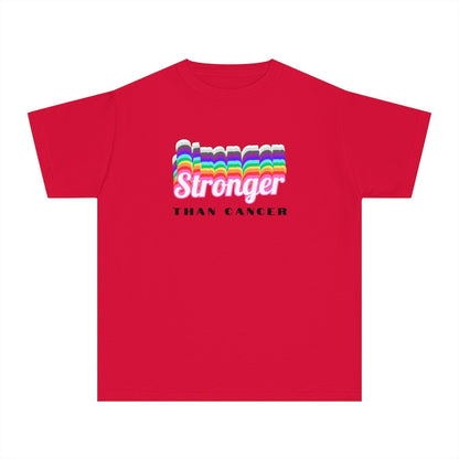 💪 Stronger Than Cancer 🎗️ Youth Midweight Tee ✨ - Whippie's