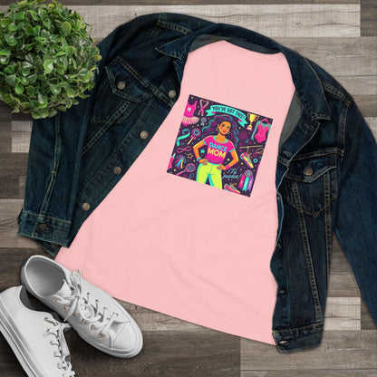 Dance Mom Magic (Latina Mom) - A Colorful Celebration 💃🌈 - Women's Softstyle Tee - Whippie's