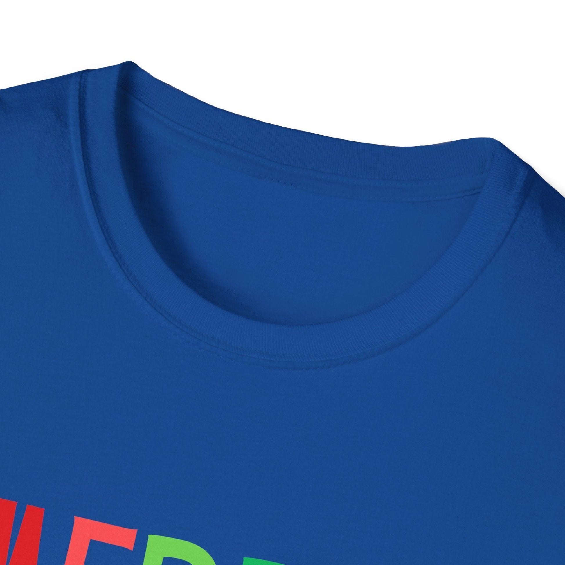 Merry and Bright Unisex Tee 🌈✨ - Whippie's