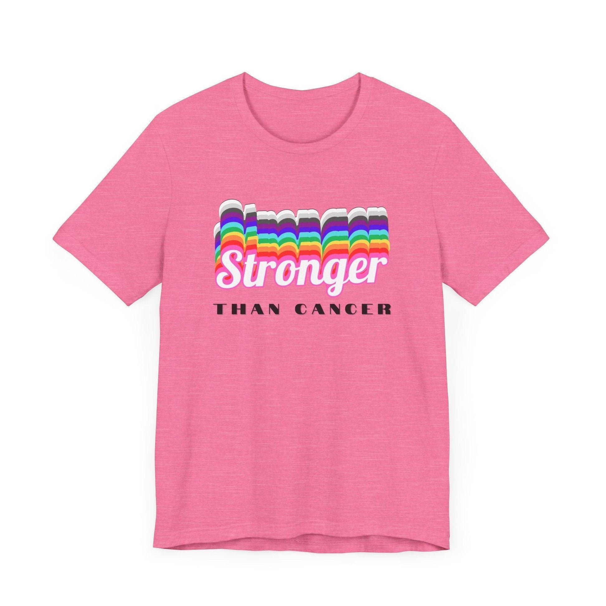 💪 Stronger Than Cancer 🎗️ Unisex Jersey Tee ✨ Show your support, wear your strength. - Whippie's