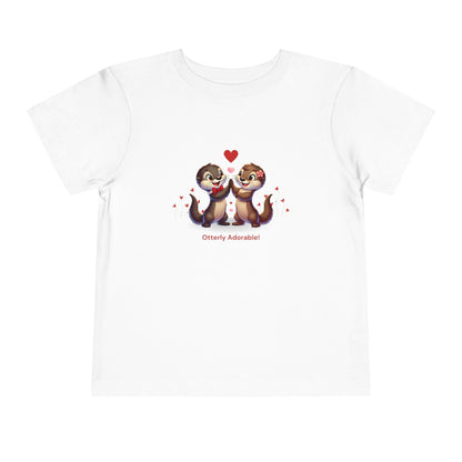 Otterly Adorable Toddler T-Shirt - Cuteness Overload! 💖🦦 - Whippie's