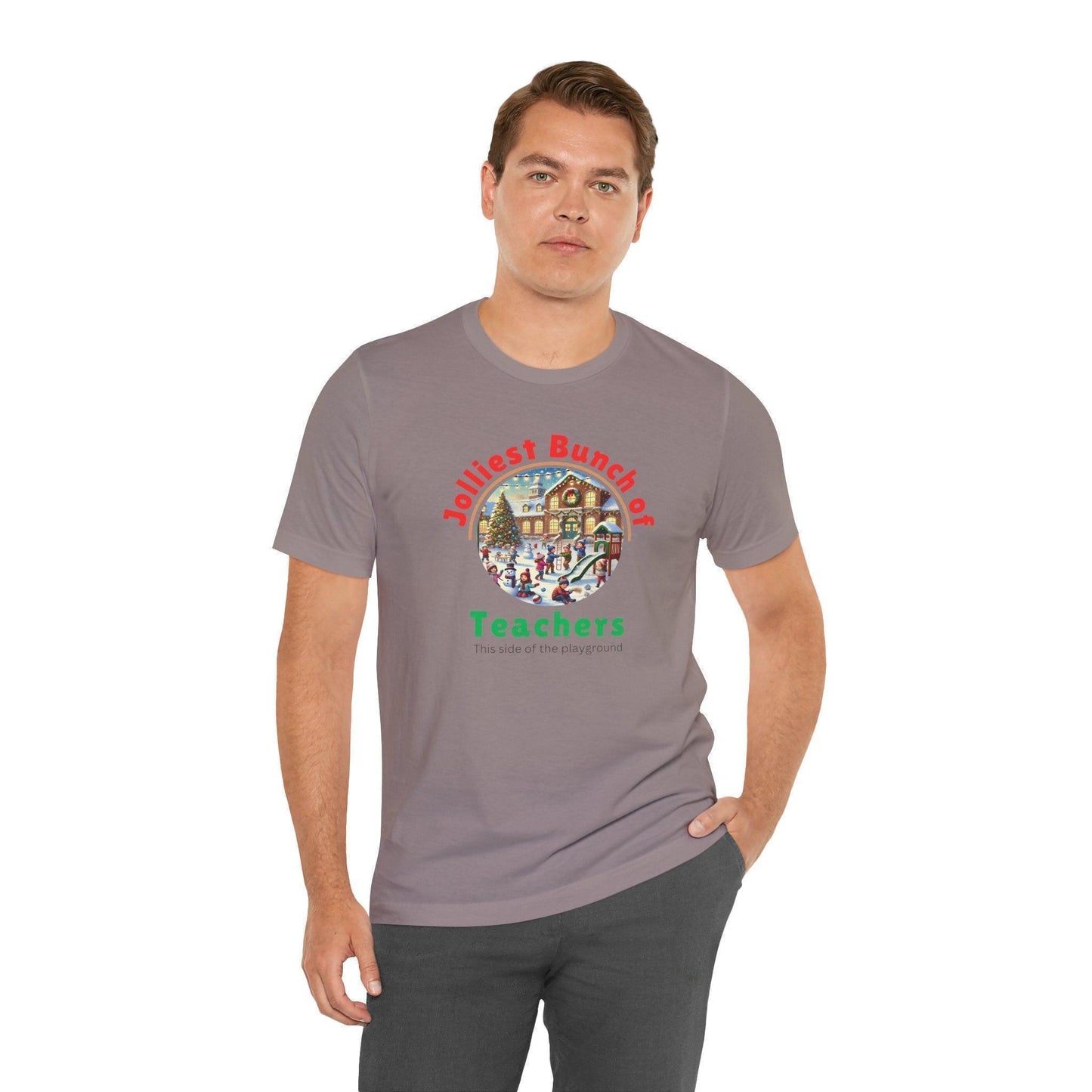 🌴 Jolly Bunch of Teachers ☀️ Unisex Jersey Tee 🧑‍🏫 - Winter Wonderland - Whippie's