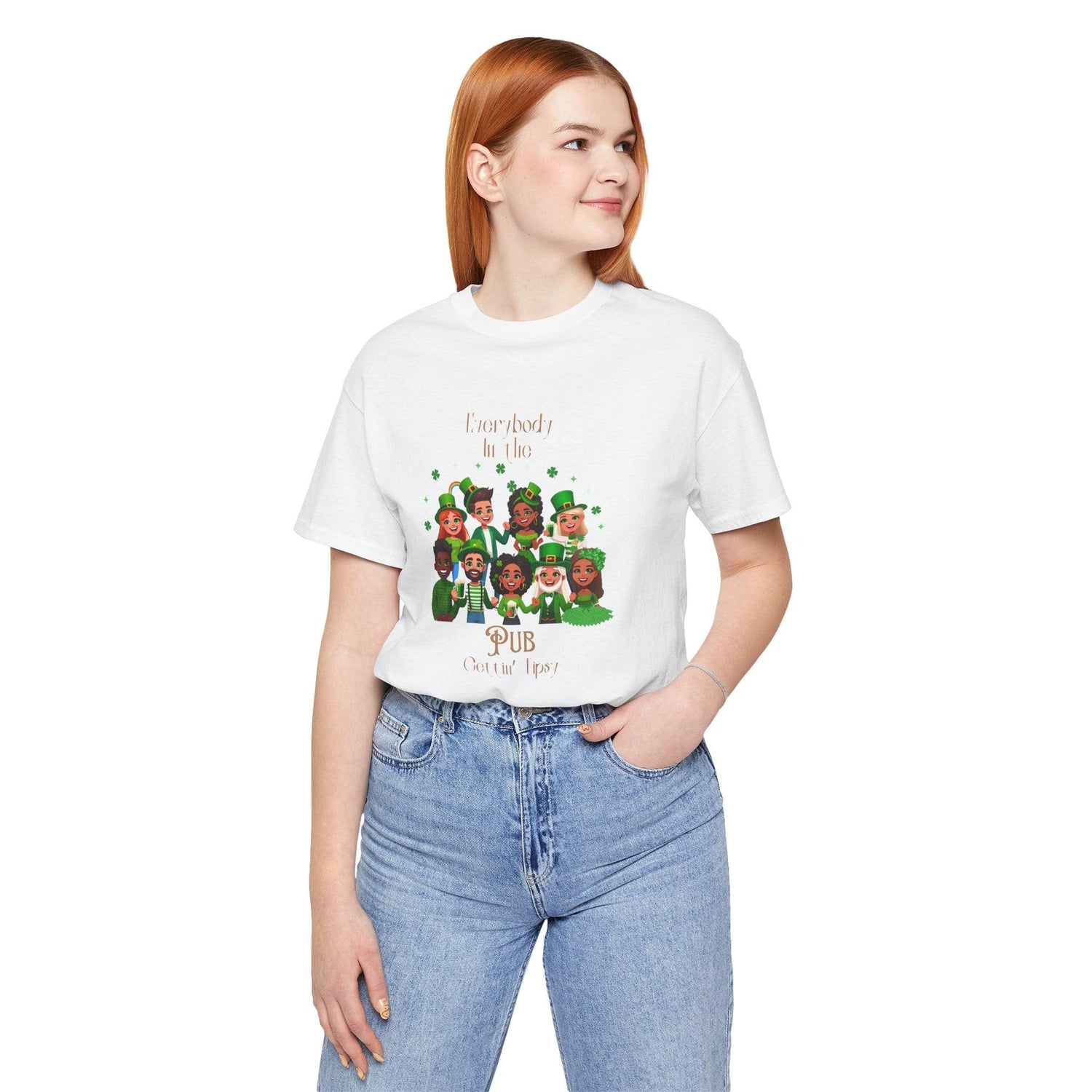 "Everybody in the PUB Gettin' Tipsy" Unisex Jersey Tee - Whippie's