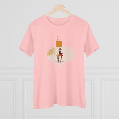 Retro Tree Decorating - Women's Tee - Whippie's