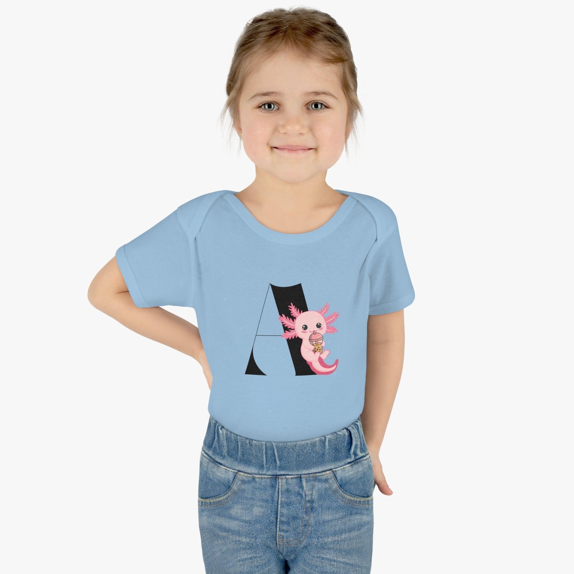 Alphabet Adventures: A is for Axolotyl! ✨ Onesie - Whippie's