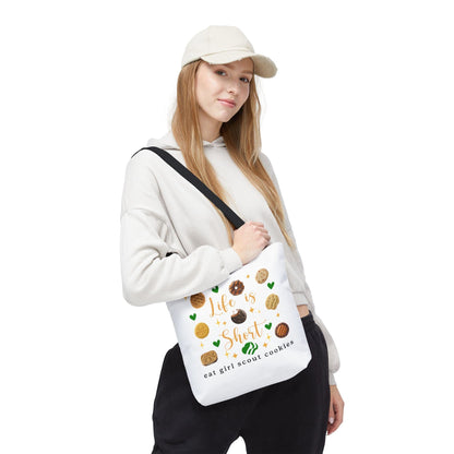 Life is Short, Eat Girl Scout Cookies Tote Bag 🍪❤️ - Whippie's