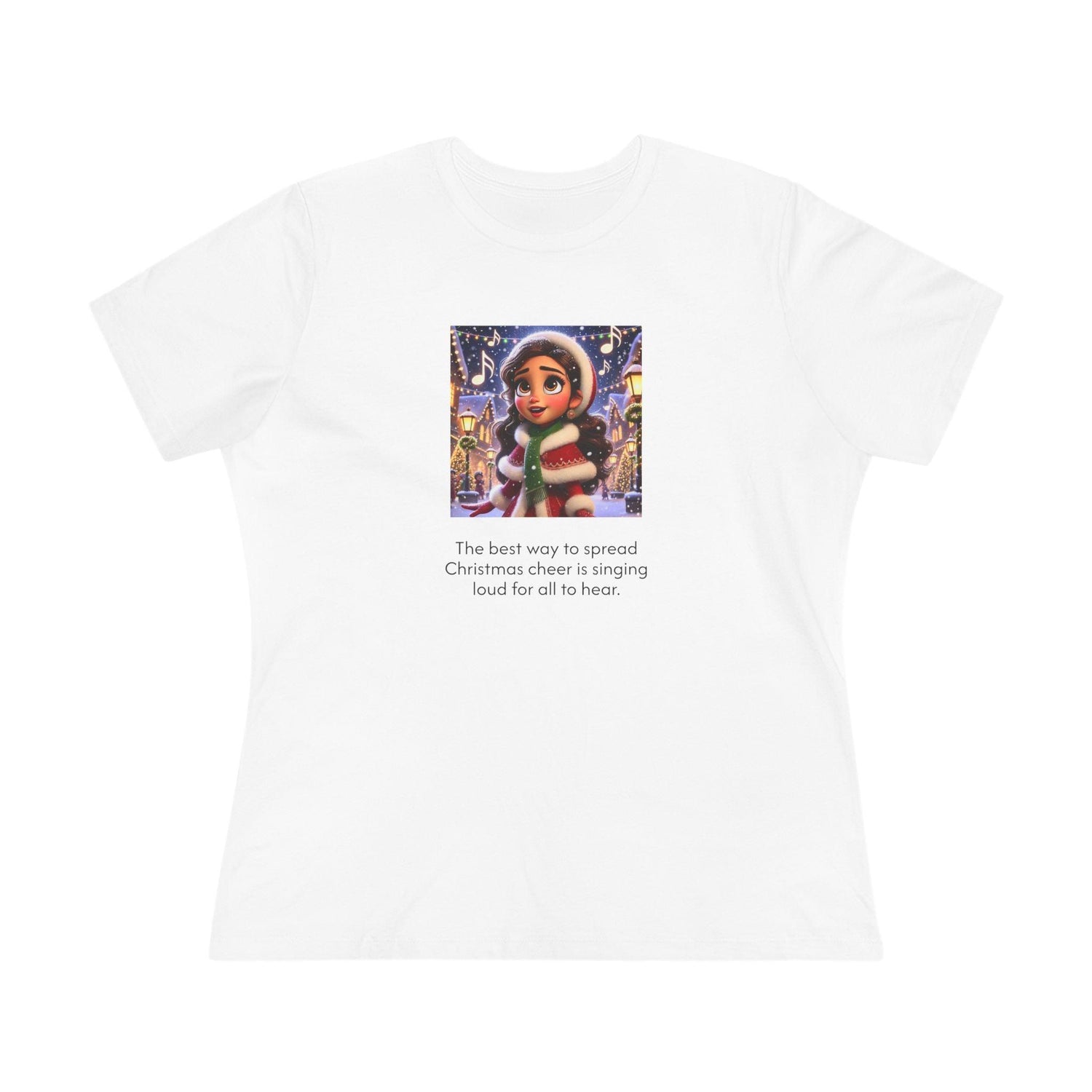 Caroler - Christmas Cheer - BHBE Girl - Women's Softstyle Tee - Whippie's