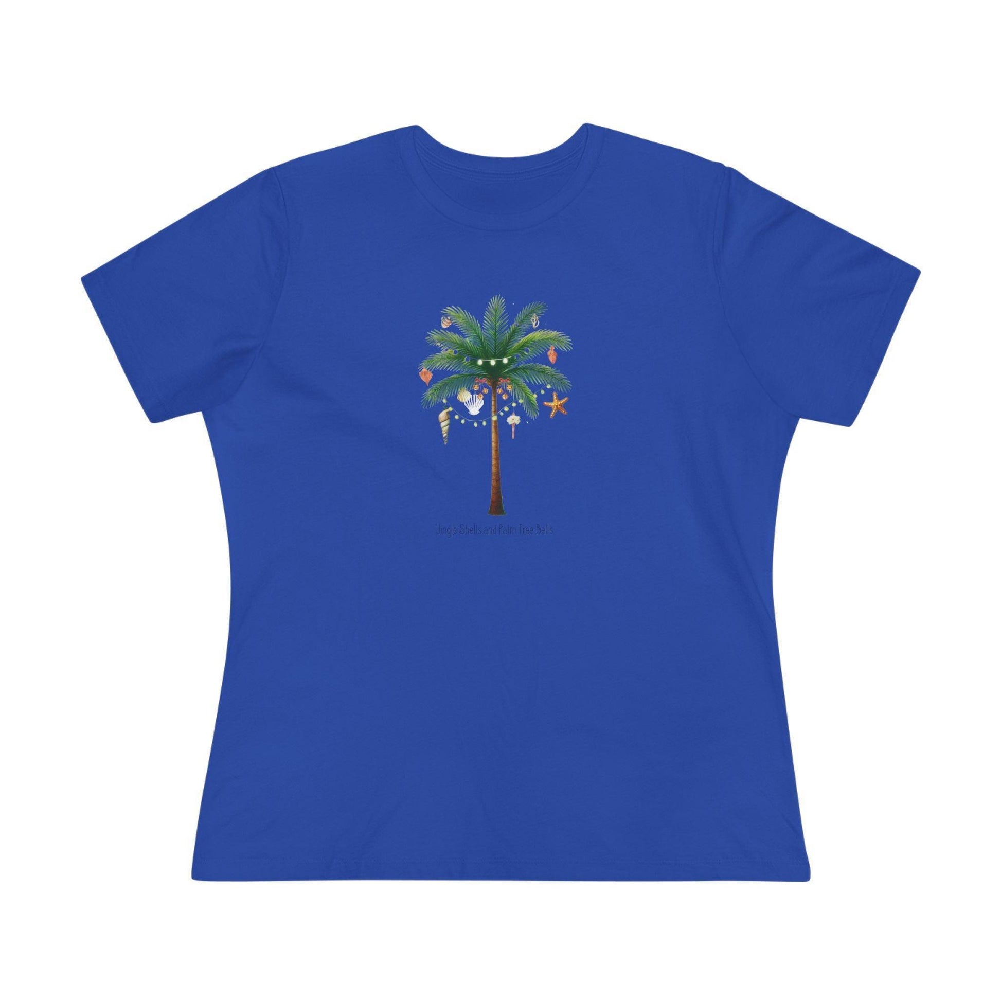 🌴 Jingle Shells & Palm Tree Bells 🐚 Women's Tee ☀️ - Whippie's