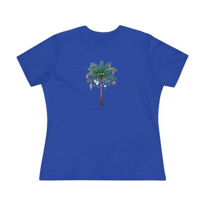 🌴 Jingle Shells & Palm Tree Bells 🐚 Women's Tee ☀️ - Whippie's