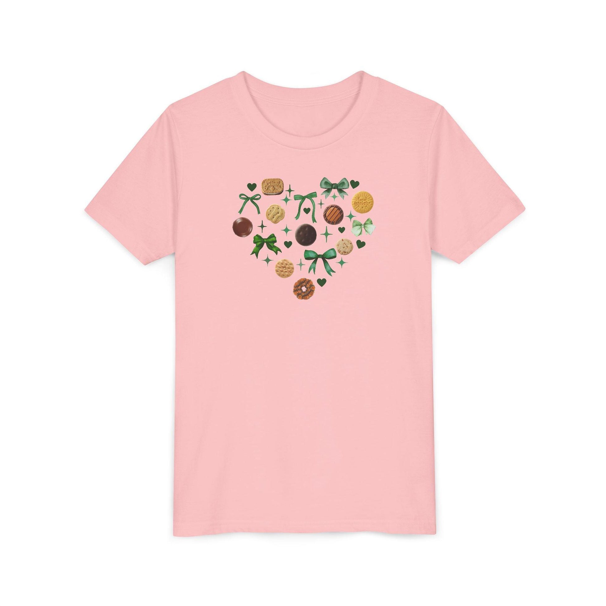 Girl Scout Heart Tee - Sweet Success! 💚🍪 Youth Tee - Whippie's