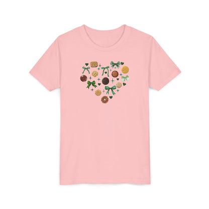 Girl Scout Heart Tee - Sweet Success! 💚🍪 Youth Tee - Whippie's