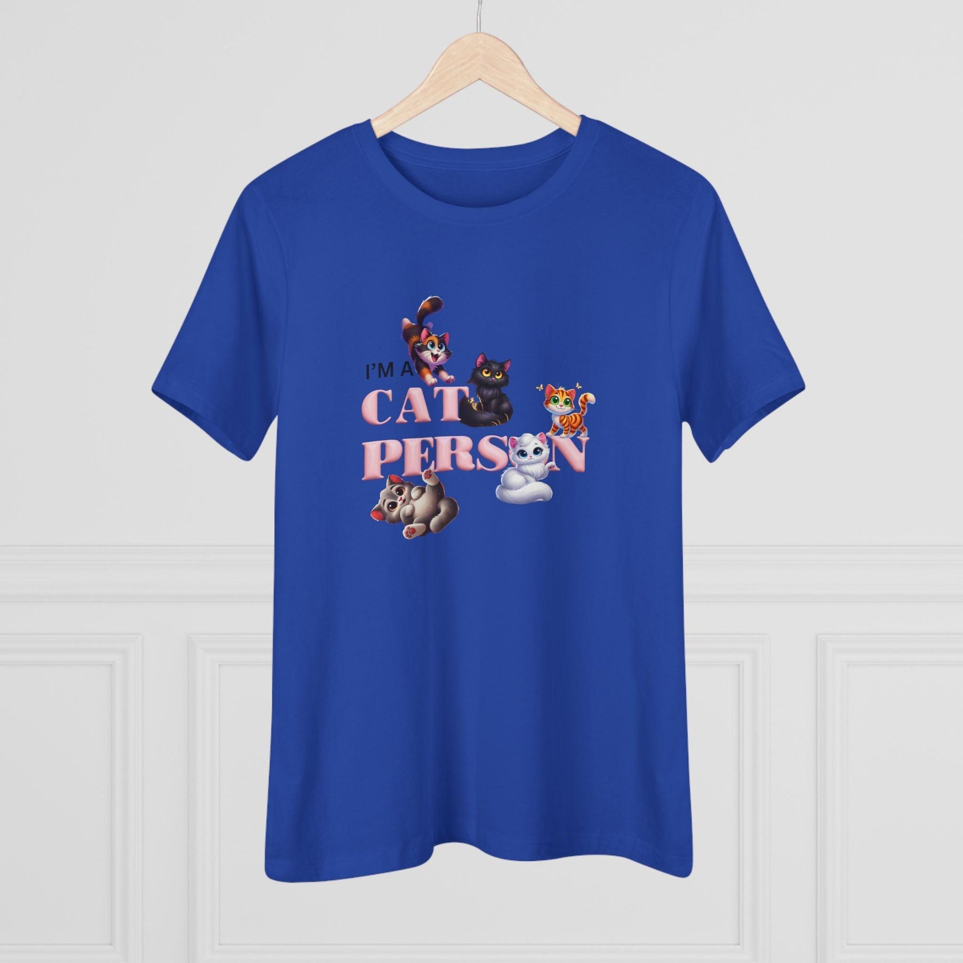 🐱 I'm a Cat Person 🐈 Unisex Jersey Tee ❤️ Show your purr-sonality! - Whippie's