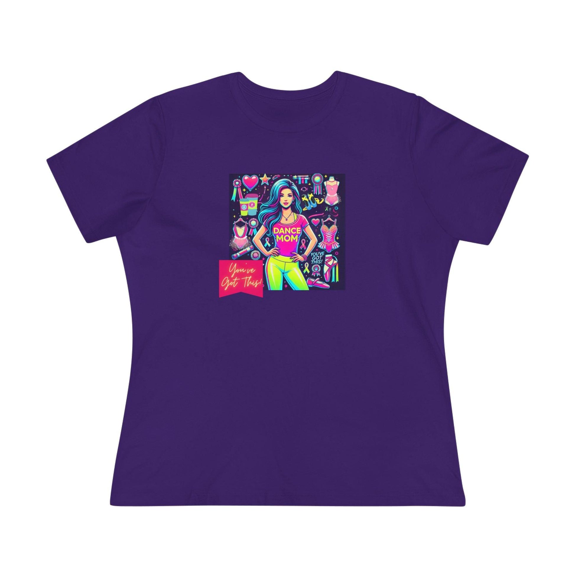 Dance Mom Magic (Blue Hair Mom) - A Colorful Celebration 🌈 - Women's Softstyle Tee - Whippie's