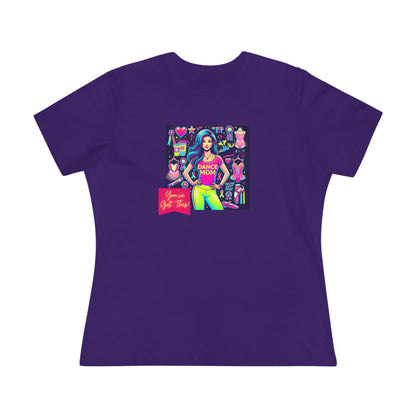 Dance Mom Magic (Blue Hair Mom) - A Colorful Celebration 🌈 - Women's Softstyle Tee - Whippie's