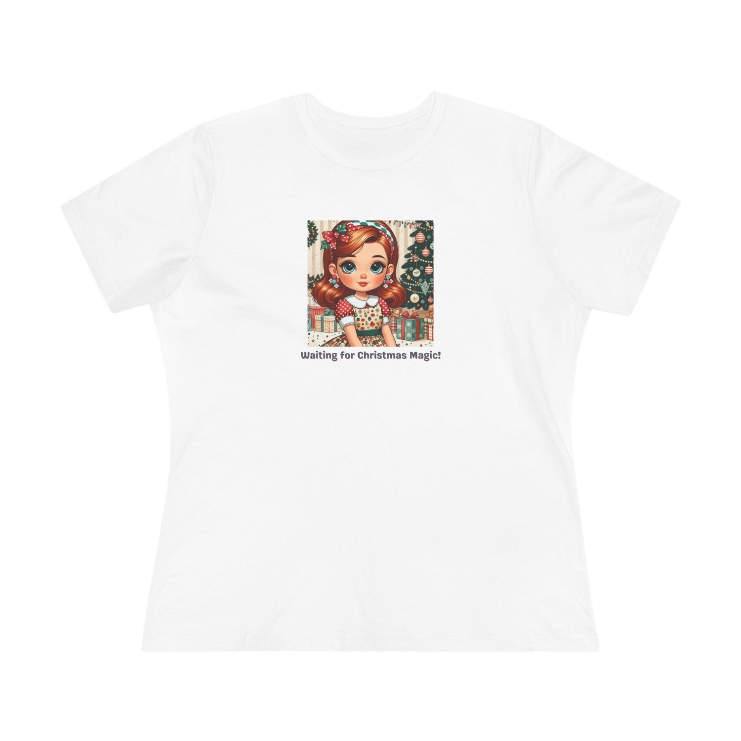 Waiting for Christmas Magic! - Women's Softstyle Tee - Whippie's