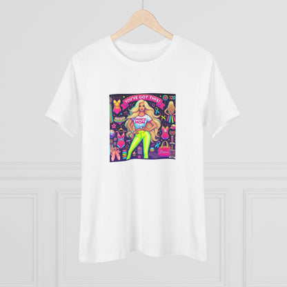 You've Got This! Dance Mom (Young Blonde Mom) - A Sparkling Performance ⭐️ - Women's Softstyle Tee - Whippie's