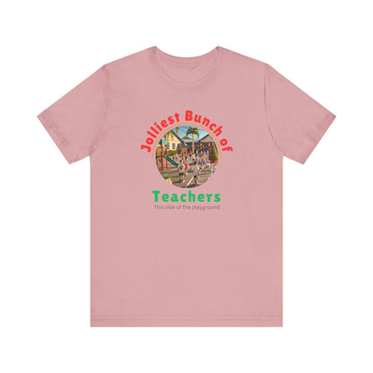 🌴 Jolly Bunch of Teachers ☀️ Unisex Jersey Tee 🧑‍🏫 - Tropical Winter - Whippie's
