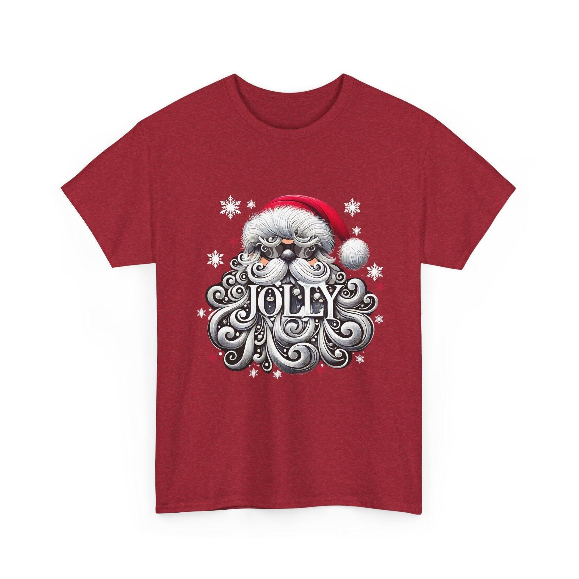 Jolly Santa 😎🎅 - Unisex Heavy Cotton Tee - Whippie's