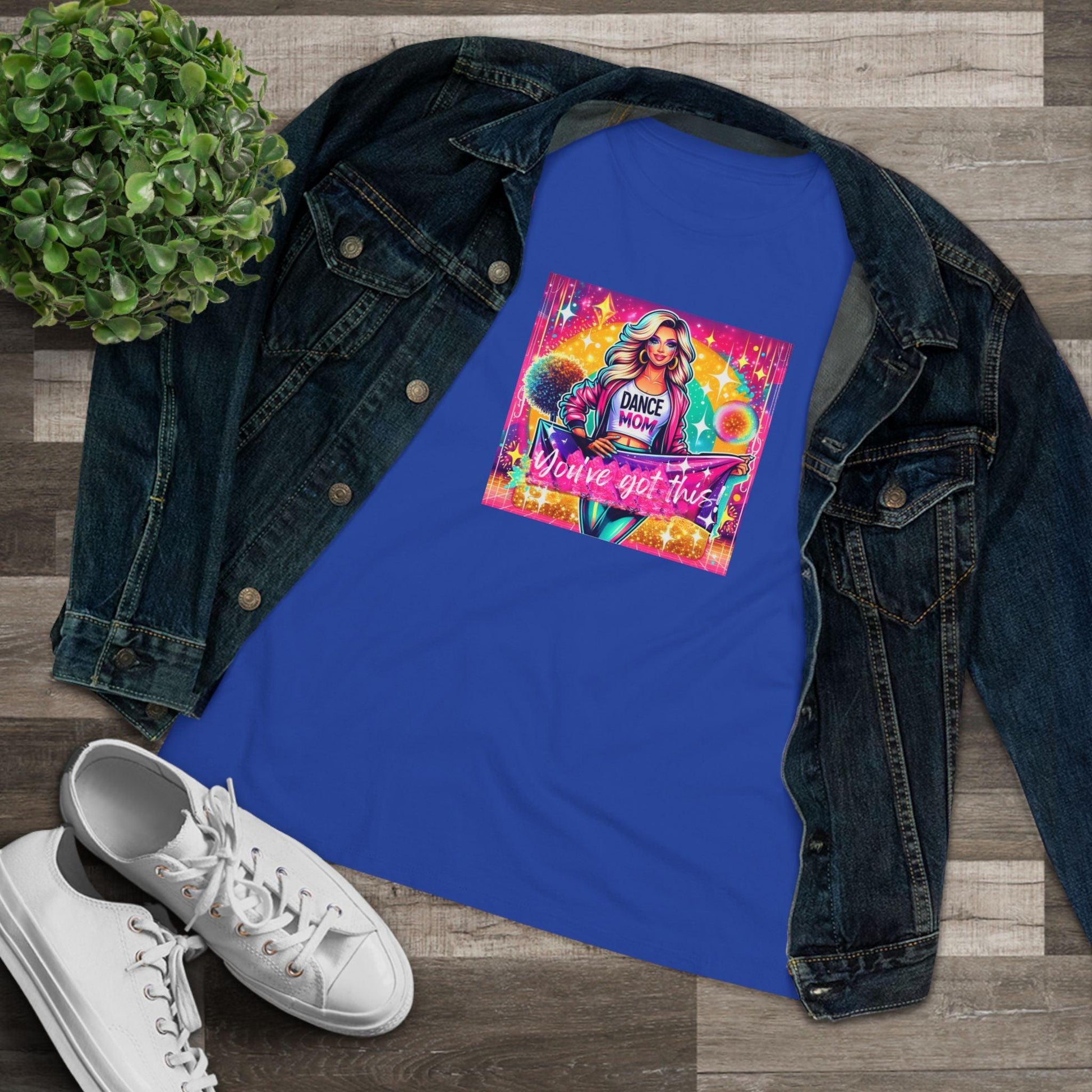 You've Got This! Dance Mom (Blonde Mom) - A Sparkling Performance ⭐️ Women's T-shirt - Whippie's