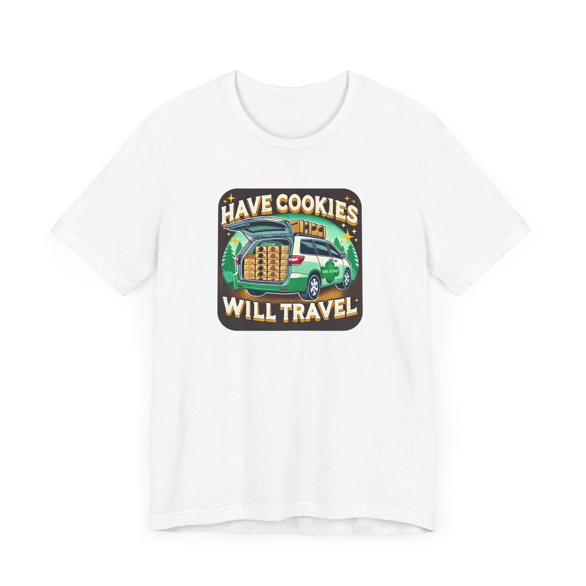 Have Cookies, Will Travel - Unisex Tee - Embrace the Girl Scout Cookie Hustle! - Whippie's