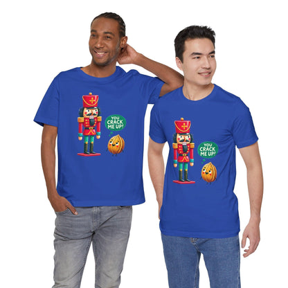 😂 You Crack Me Up! 🥜 Unisex Tee ✨ Nutty humor for everyone! - Whippie's