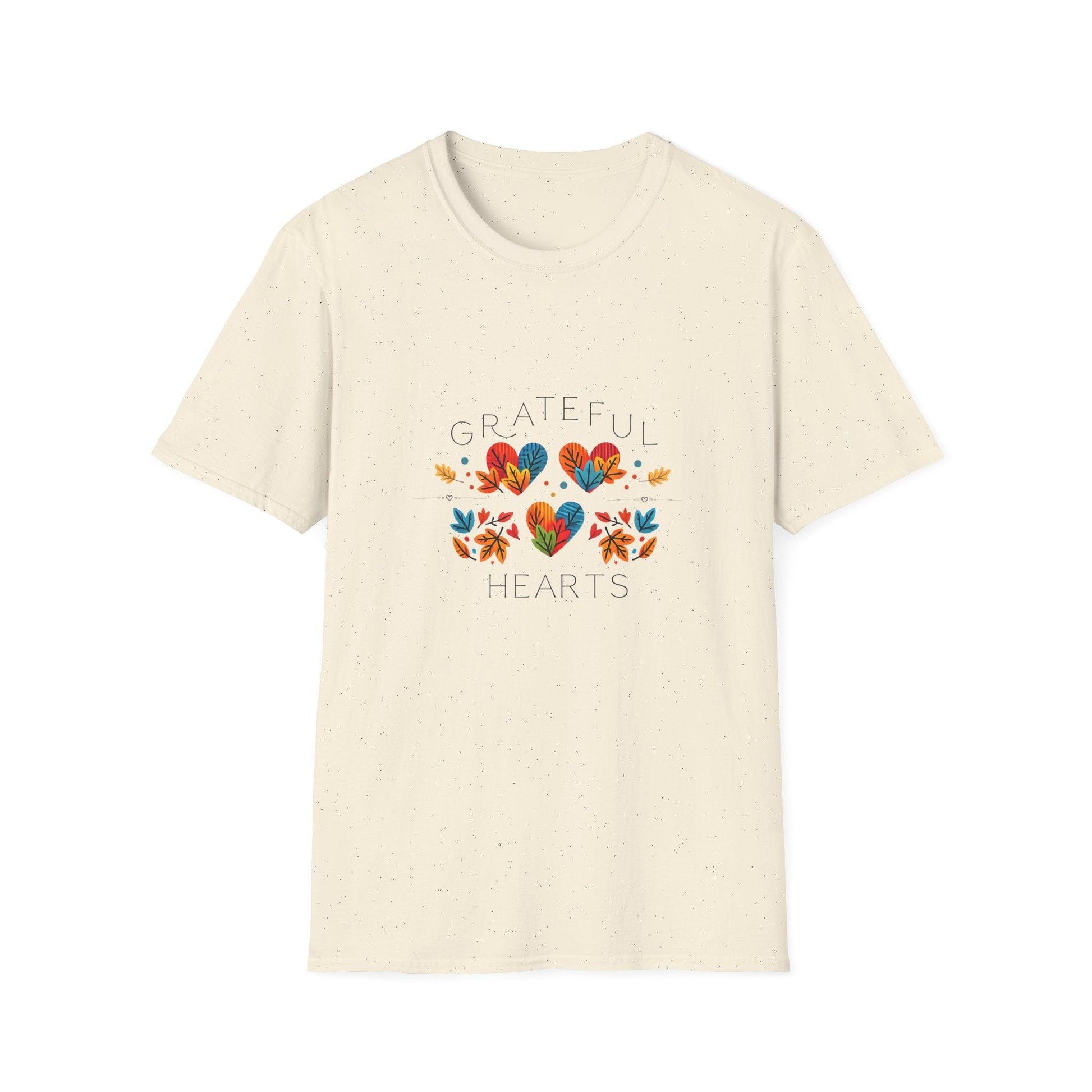 Grateful Hearts - A Family Affair 🧡💛❤️ - Three Hearts - Unisex T-Shirt - Whippie's