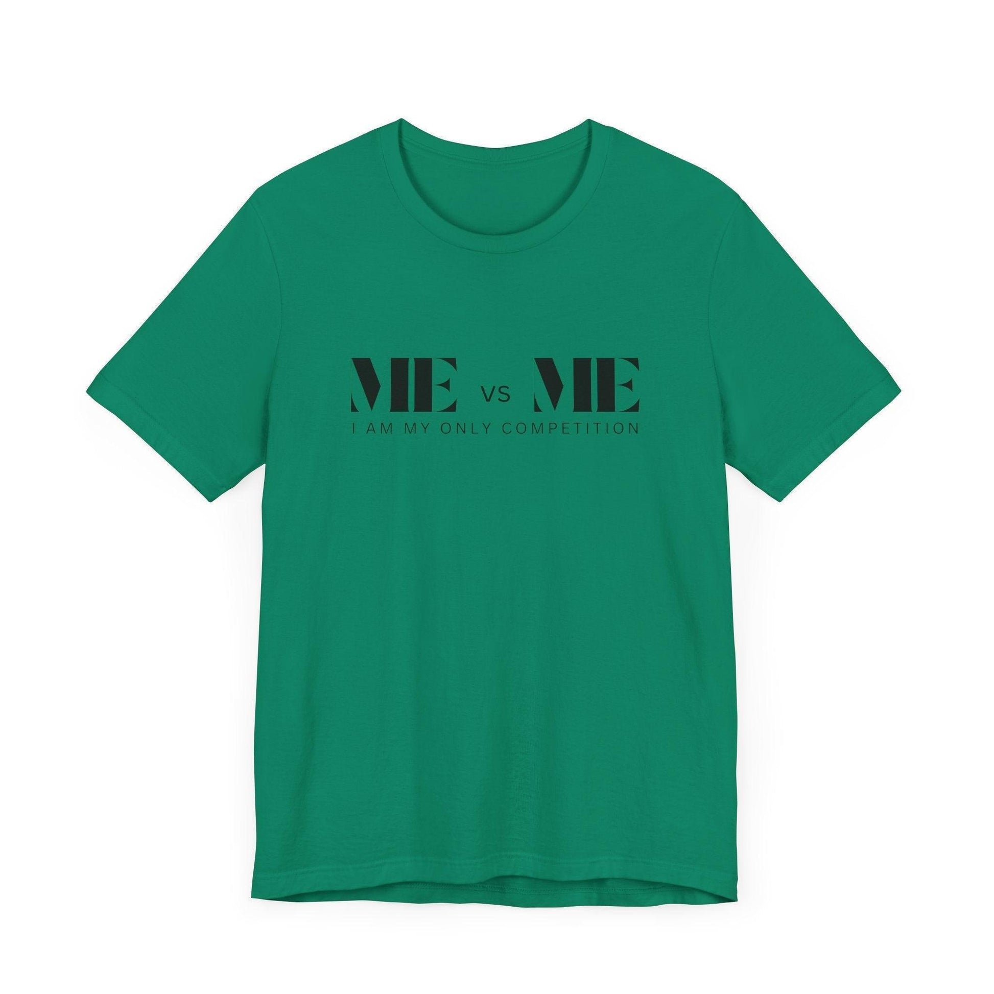 🔥 ME vs ME, I am my Only Competition 💪 Unisex Jersey Tee ✨ Challenge yourself, conquer your goals! - Whippie's
