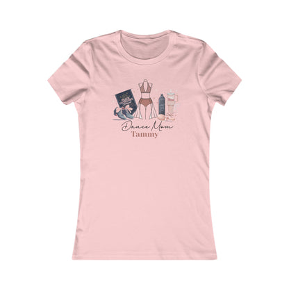 Dance Mom Life Essentials Fitted Women's Tee - Personalizable - Whippie's