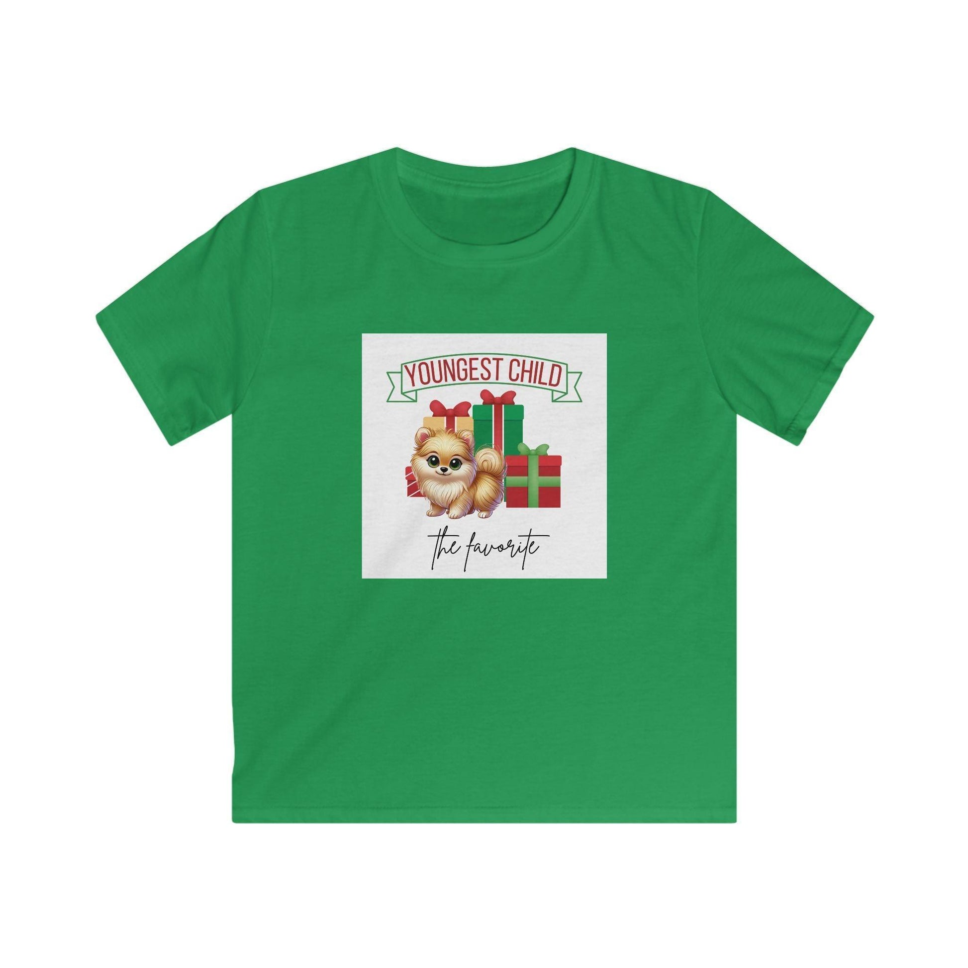 Youngest Child, The Favorite 🎁🐶 Pomeranian - Kids' Tee! 🎁👑 - Whippie's