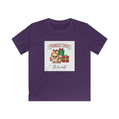 Youngest Child, The Favorite 🎁🐶 Pomeranian - Kids' Tee! 🎁👑 - Whippie's