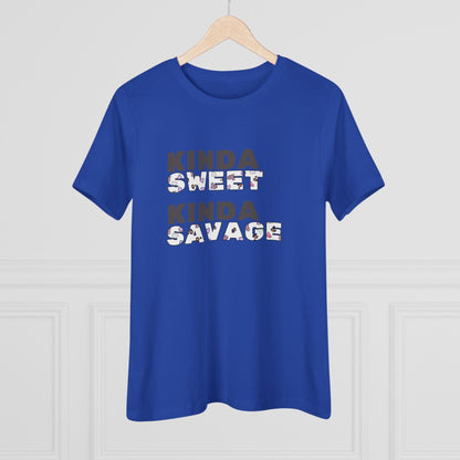 ✨ Kinda SWEET Kinda SAVAGE 😎 Women's Tee 💖 - Whippie's