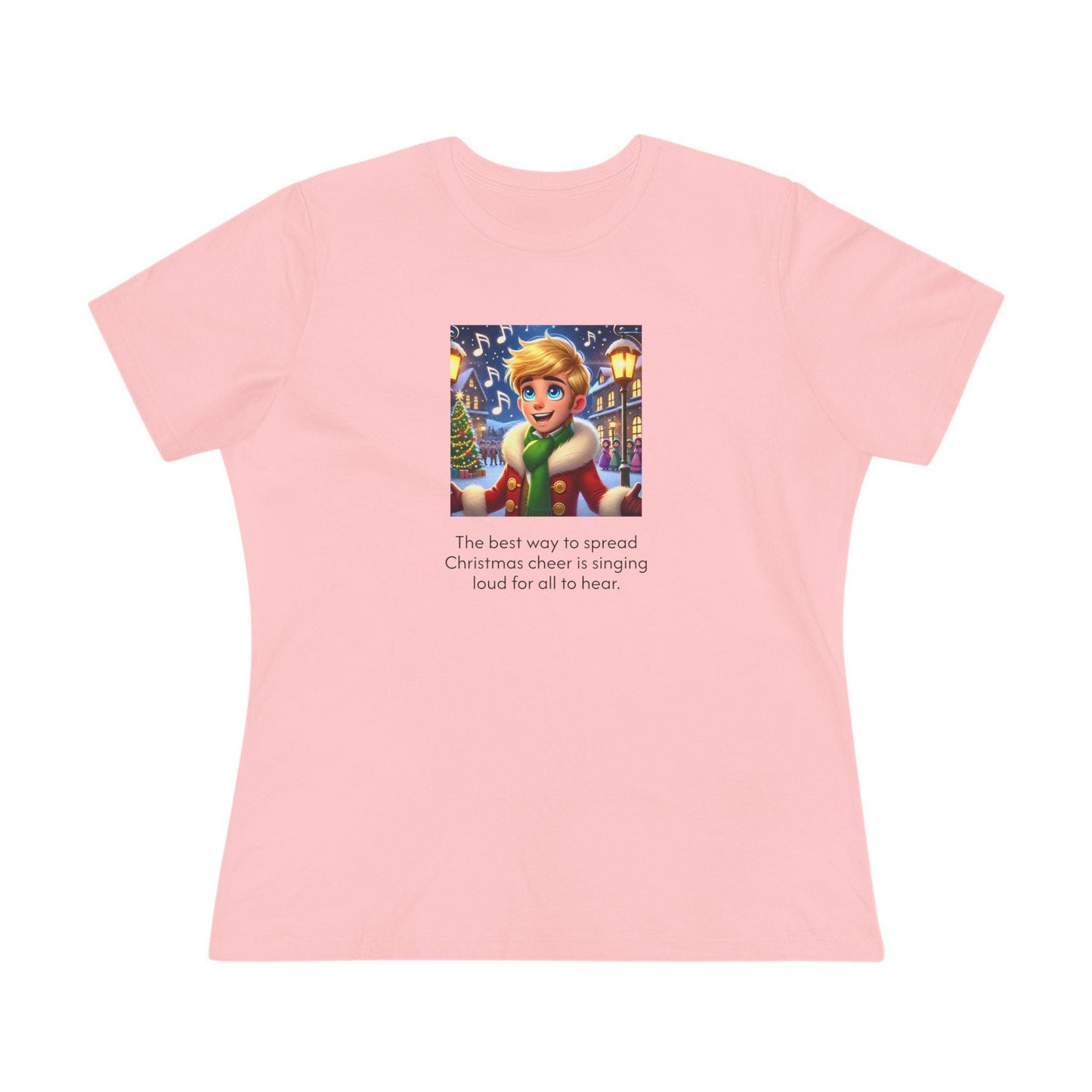 Caroler - Christmas Cheer - BHB Boy - Women's Tee - Whippie's