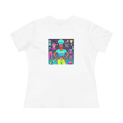 Dance Mom: You've Got This - Blue Hair Mom- You've Got This - Women's Softstyle Tee - Whippie's
