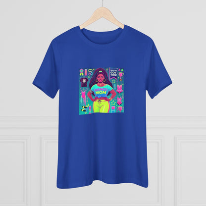 Dance Mom: You've Got This - Darker Skin Tone Mom - Curvy - Women's Softstyle Tee - Whippie's