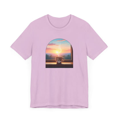 But First, Coffee - Unisex Jersey Tee - Whippie's