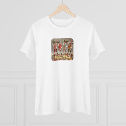 Holiday Cheer - Sip, Smile, Repeat 🥂🎄 - Women's Softstyle Tee - Whippie's