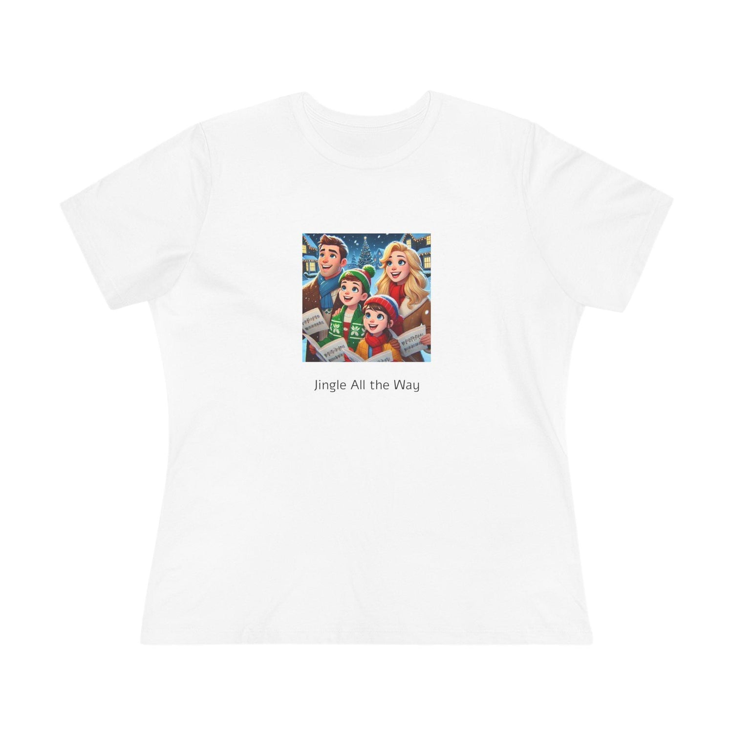 Jingle All the Way - Women's Softstyle Tee - Whippie's