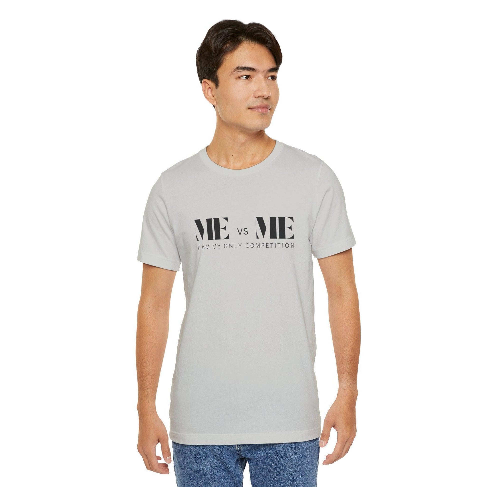 🔥 ME vs ME, I am my Only Competition 💪 Unisex Jersey Tee ✨ Challenge yourself, conquer your goals! - Whippie's