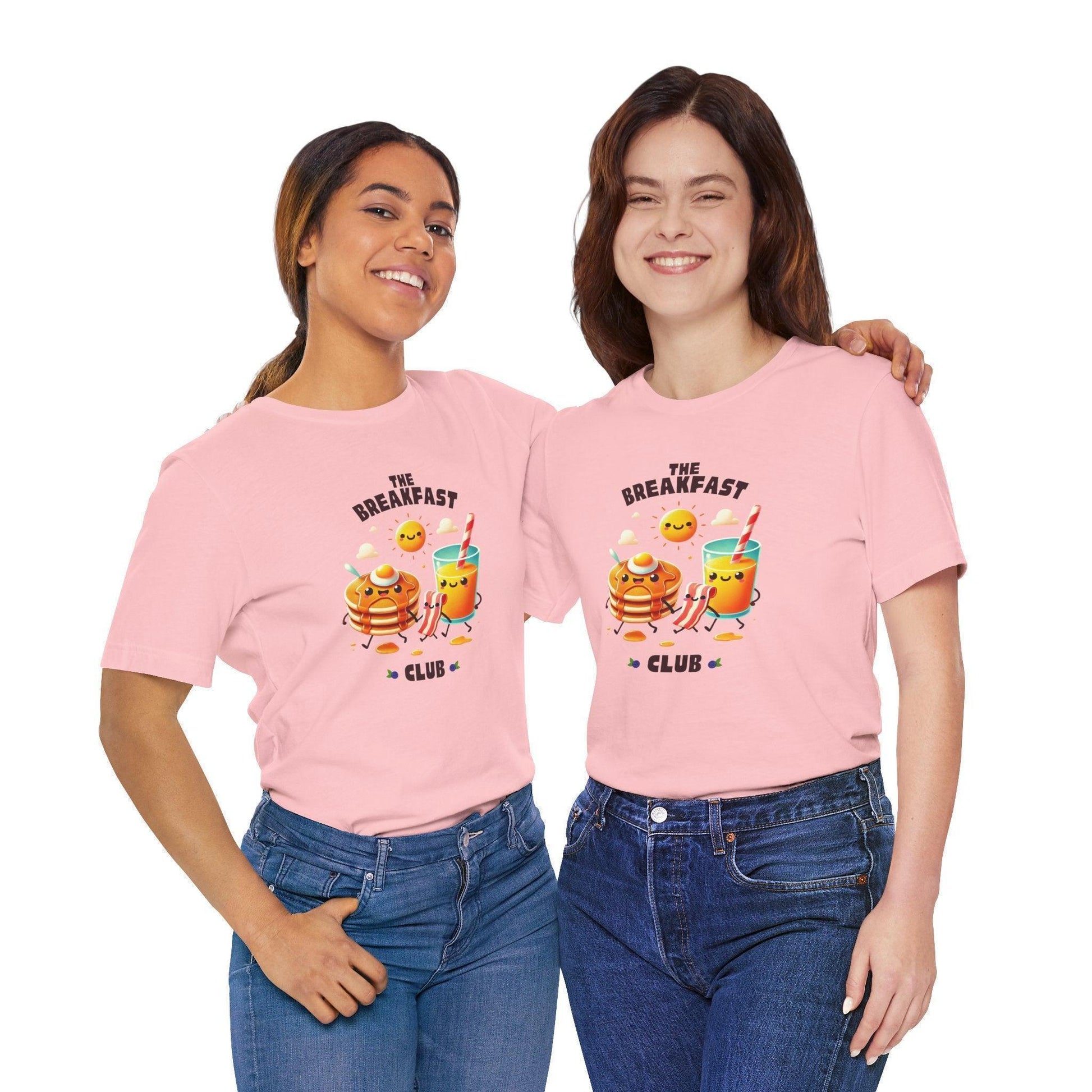 🥞 Breakfast Club 🍳 Unisex Jersey Tee ☀️ Rise and shine, breakfast time! - Whippie's