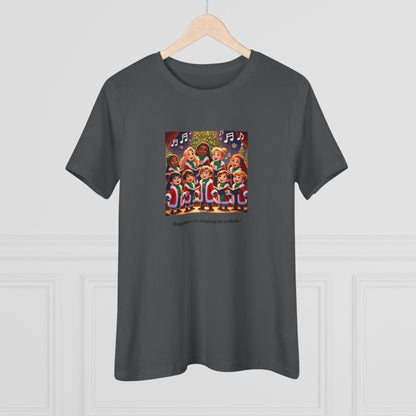 Happiness is Singing in a Choir - Women's Tee - Whippie's