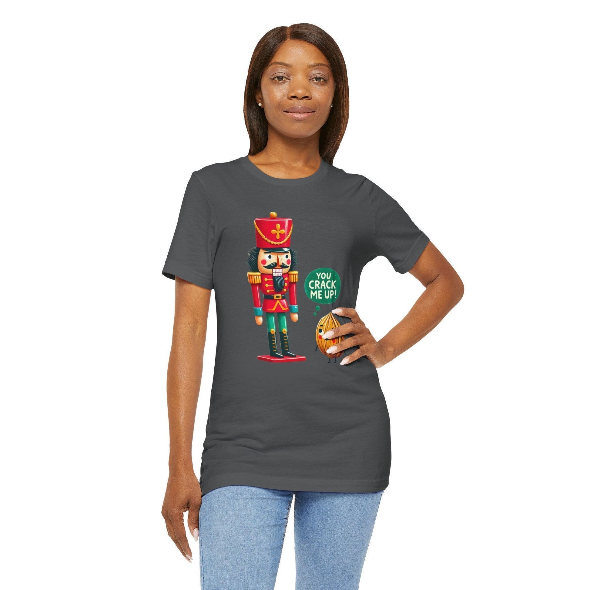😂 You Crack Me Up! 🥜 Unisex Tee ✨ Nutty humor for everyone! - Whippie's