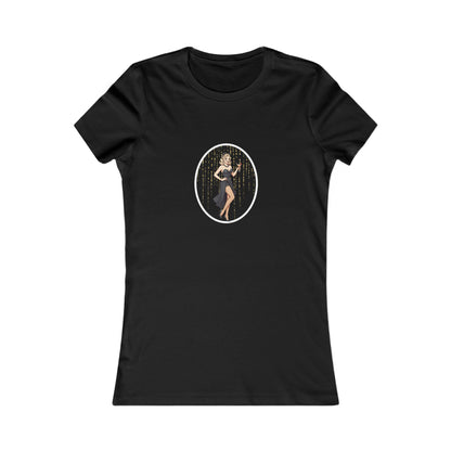 Blonde Sorceress: Bewitching Pinup Halloween Tee