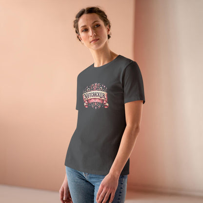 Nutcracker Crest - A Magical Christmas! 🎄 Women's Softstyle Tee - Whippie's